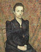 Georges Lemmen Portrait of Sister oil painting picture wholesale